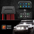 Load image into Gallery viewer, XK Glow XKcommand Bluetooth Switch Panel for Lights 12V Accessory Offroad - Back View