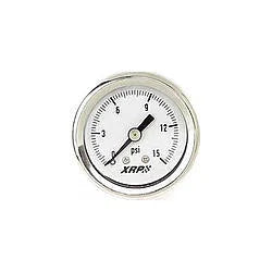 XRP 0-15 Fuel Pressure Gauge Liquid Filled 710000