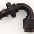 Load image into Gallery viewer, XRP #10 120 Deg Push-On Hose End Black 231210BB
