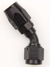 Load image into Gallery viewer, XRP #10 45 Deg Dbl Swivel Hose End Black 204510BB