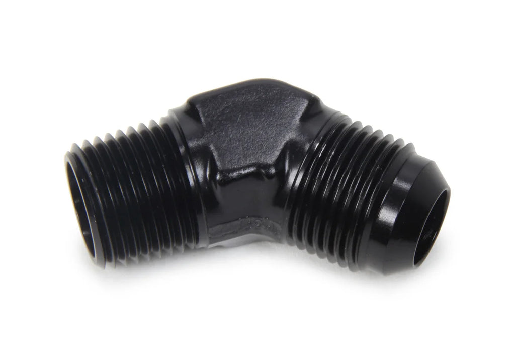 XRP 10an Male 45 degree to 1/2 Npt Fitting Black 982310BB
