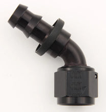 Load image into Gallery viewer, XRP #12 60 Deg Push-On Hose End Black 236012BB