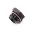 Load image into Gallery viewer, XRP #12 Straight Thread Plug Black 981412BB