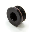 Load image into Gallery viewer, XRP -16 ORB Internal Hex Port Plug Alum. - Black IHP016