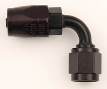 Load image into Gallery viewer, XRP #20 90 Degree Hose End Black 109020BB