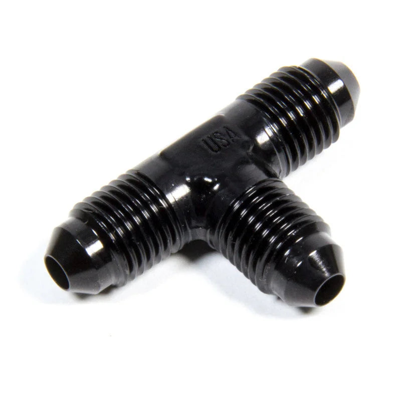 XRP 3an Male Tee Fitting - Black 982403BB