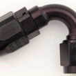 Load image into Gallery viewer, XRP #6 120 Deg Dbl Swivel Hose End Black 212006BB