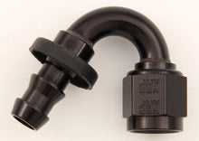 Load image into Gallery viewer, XRP #6 150 Deg Push-On Hose End Black 231506BB