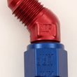 Load image into Gallery viewer, XRP #6 45 Deg Fem Swivel to Male Flr Forged Fitting 900406