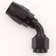 Load image into Gallery viewer, XRP #6 60 Deg Dbl Swivel Hose End Black 206006BB