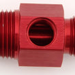 Load image into Gallery viewer, XRP #6 to 1/4 NPT Fuel Press Adapter w/ 1/8 NPT Port 700193