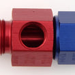 Load image into Gallery viewer, XRP #6 to #6 Fem Fuel Press Adapter w/ 1/8 NPT Port 700195