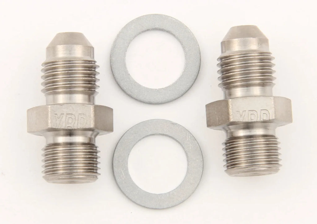 XRP 7/16-24 to #4 Stl Crush Washer Seal Adapter (Pr) 402834