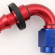 Load image into Gallery viewer, XRP #8 120 Deg Push-On Hose End 231208