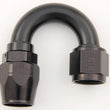 Load image into Gallery viewer, XRP #8 180 Deg Dbl Swivel Hose End Black 218008BB