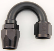 Load image into Gallery viewer, XRP #8 180 Deg Dbl Swivel Hose End Black 218008BB