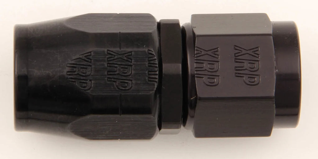 XRP #8 Str Hose End Black 100008BB
