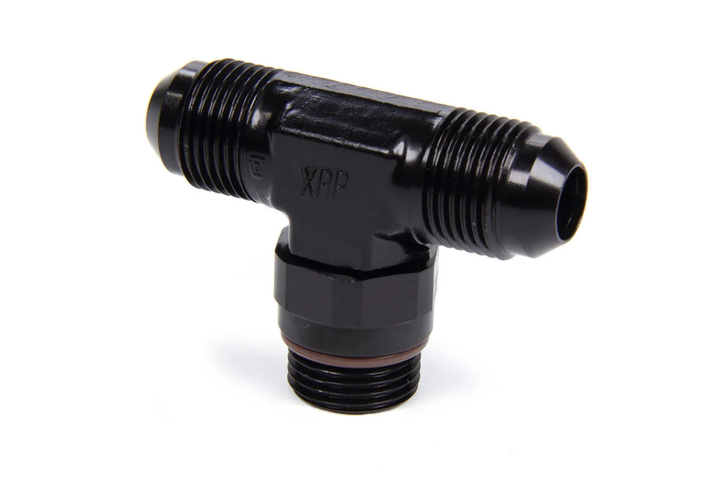 XRP #8 T-Fitting with Swivel #8 ORB on Side Fitting 900208ORB
