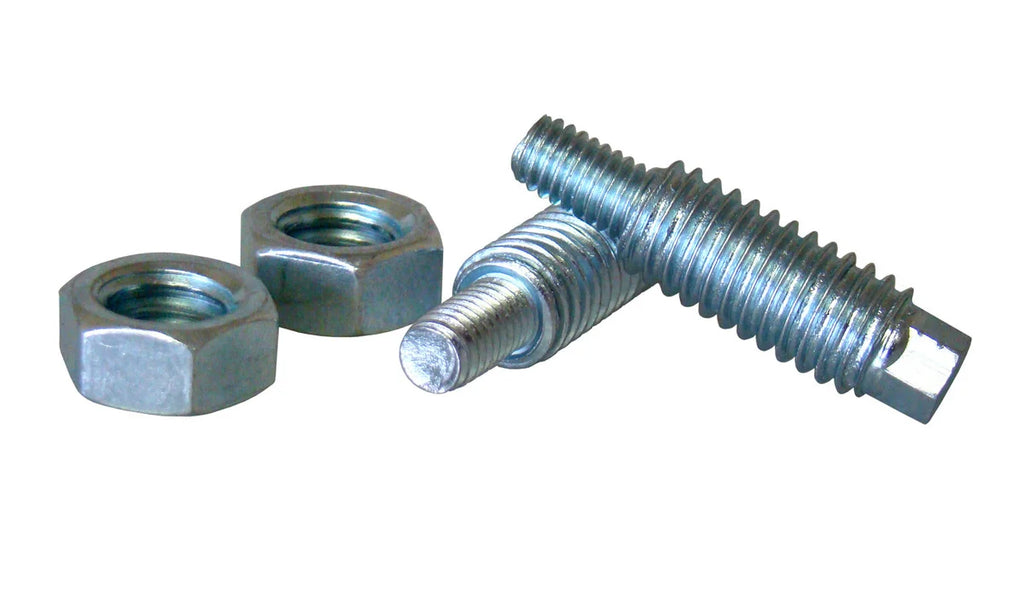 XS Power 6mm to 3/8 Stud Adaptor Zinc Plated (pair)
