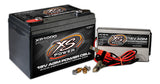 XS Power AGM Battery 16v 2 Post & HF Charger Combo Kit