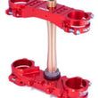 Load image into Gallery viewer, XTrig 18-21 Honda CRF 250 R/ CRF 450 R ROCS Tech Triple Clamp 22 mm. Offset M12 - Red