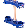 Load image into Gallery viewer, XTrig 2024 Yamaha YZ250F/ 23+ YZ450F ROCS Tech Triple Clamp 22 mm. Offset M12 - Blue
