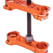 Load image into Gallery viewer, XTrig 21-23 GasGas MC 65/ Husqvarna TC 65/ KTM 65 SX ROCS Tech Clamp Offset 22 mm. - Orange - Side View