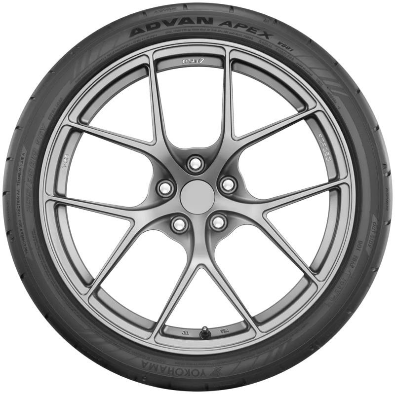 Yokohama Advan Apex V601 Tire - 265/35R20 99Y - Detail View