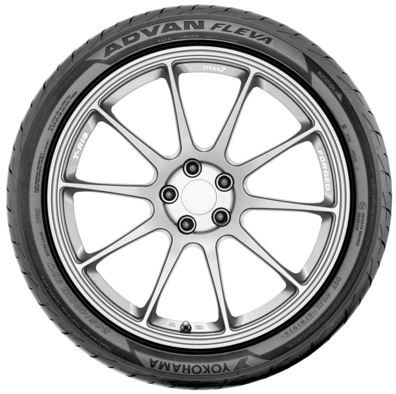 Yokohama Advan Fleva V701 Tire - 205/45R17 88W - Main Product View