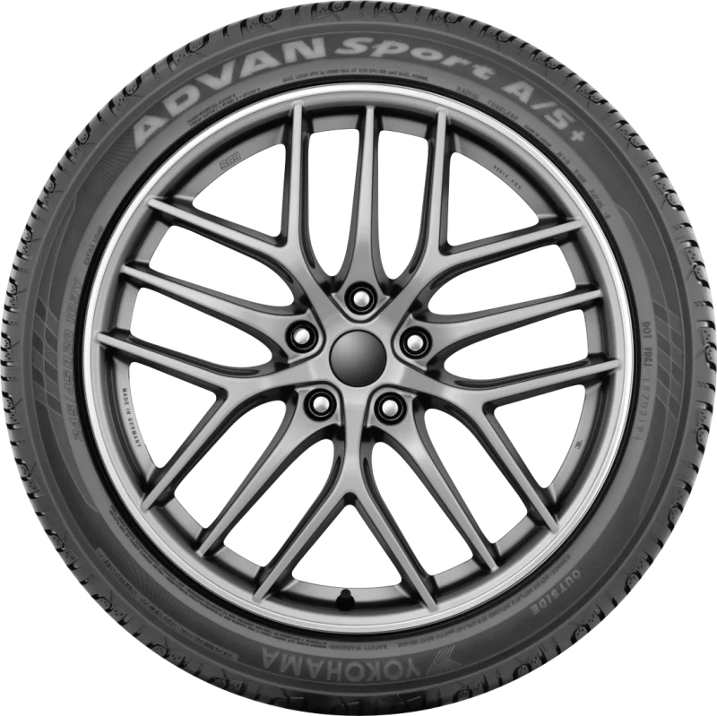 Yokohama Advan Sport A/S+ Tire - 225/50R16 92W - Main Product View
