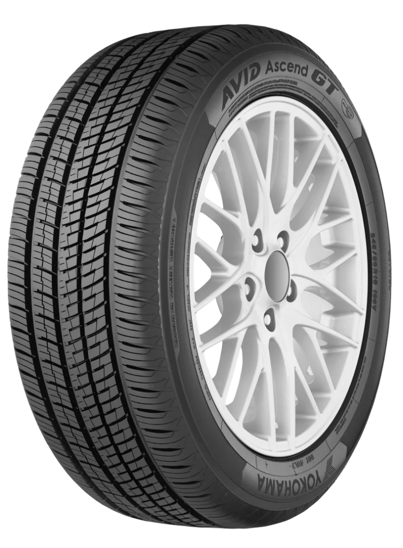 Yokohama Avid Ascend GT Tire - 225/55R17 97V - Side View