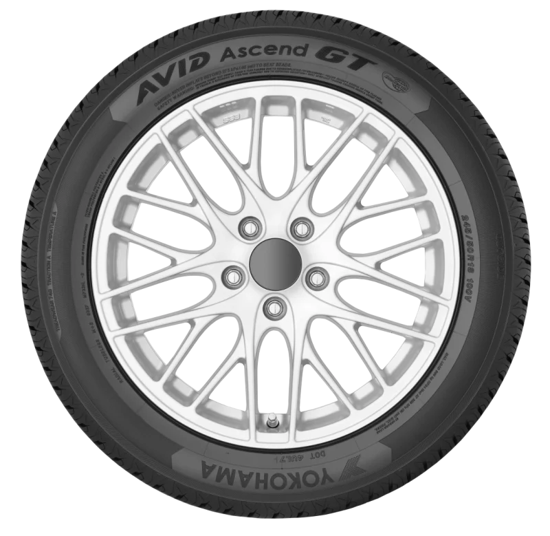 Yokohama Avid Ascend GT Tire - 245/45R18 96V - Detail View