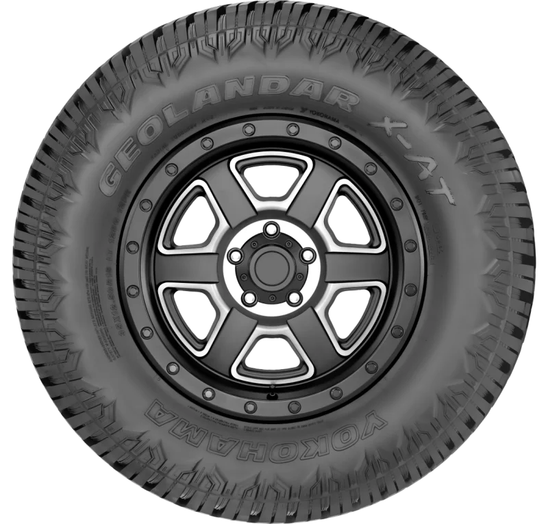 Yokohama Geolandar X-AT Tire - LT295/70R17 121/118Q - Side View