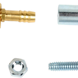Load image into Gallery viewer, Yost Performance Hi-Flow Fuel Nipple - Brass - '76-'99 Keihin Carburetors - Main Product View