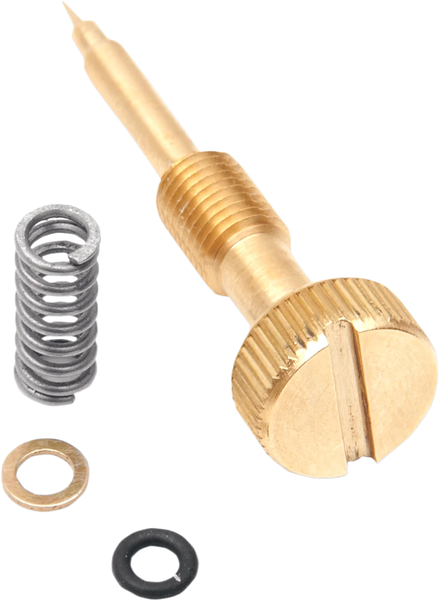 Yost Performance Idle Air Adjusting Screw Kit - Stainless Steel - Constant Velocity Carburetors - Side View