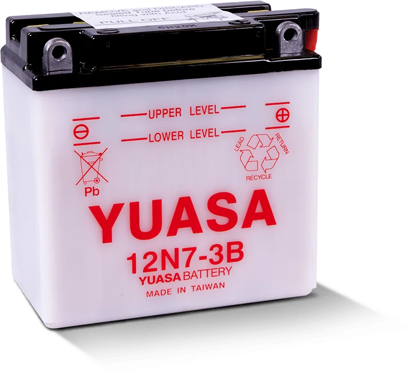 Yuasa 12N7-3B Conventional 12-Volt Battery