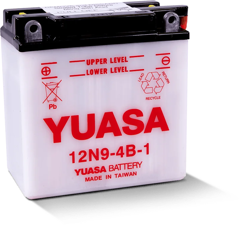 Yuasa 12N9-4B-1 Conventional 12-Volt Battery