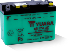 Yuasa 6N12A-2D Conventional 6-Volt Battery