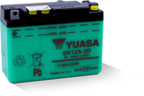 Yuasa Battery 6N12A-2D Conventional 6-Volt Battery fits 1978-1979 Honda CM185T Twinstar / 1980 Honda CM200T Twinstar