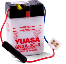 Load image into Gallery viewer, Yuasa 6N2A-2C-3Conventional 6-Volt Battery