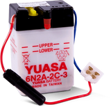 Yuasa Battery 6N2A-2C-3 Conventional 6-Volt Battery