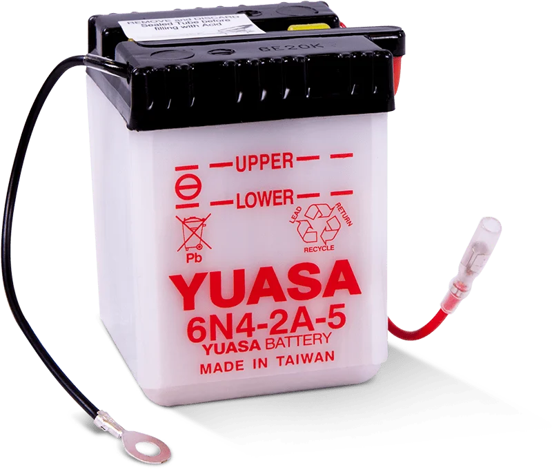 Yuasa 6N4-2A-5 Conventional 6-Volt Battery
