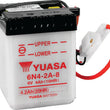 Load image into Gallery viewer, Yuasa 6N4-2A-8 Conventional 6-Volt Battery - Main Product View