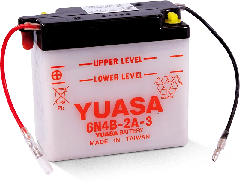 Yuasa 6N4B-2A-3 Conventional 6-Volt Battery