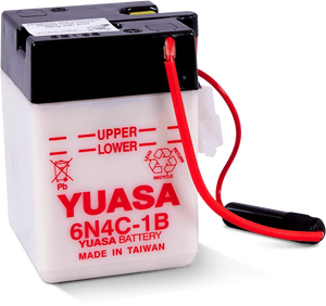 Yuasa 6N4C-1B Conventional 6-Volt Battery