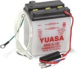 Yuasa Battery 6N5.5-1D Conventional 6-Volt Battery fits 1967 Honda CL90 Scrambler