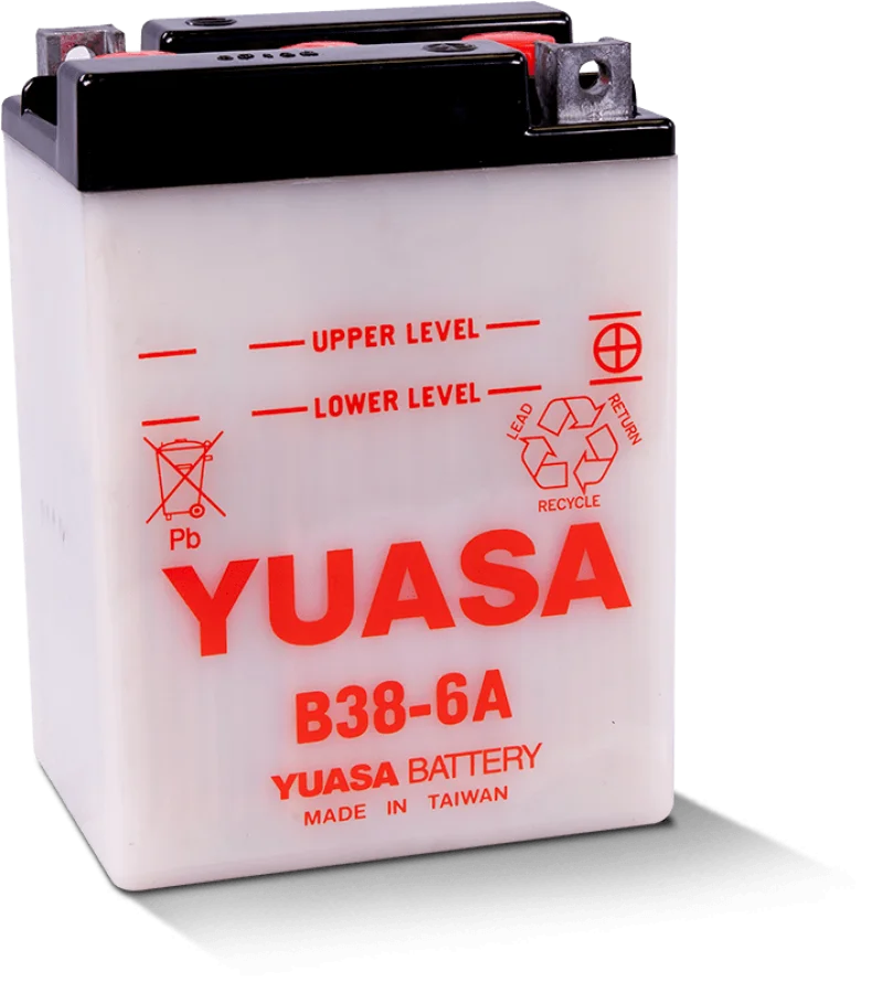 Yuasa B38-6A Conventional 6-Volt Battery