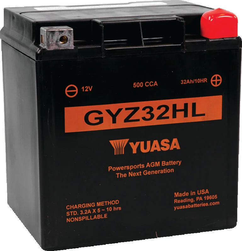 Yuasa GYZ32HL High Performance Maintenance Free AGM 12-Volt Battery - Main Product View