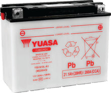 Load image into Gallery viewer, Yuasa Y50-N18L-A3 Yumicron 12-Volt Battery - Main Product View