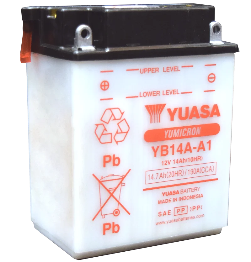 Yuasa YB14A-A1 Yumicron CX 12-Volt Battery